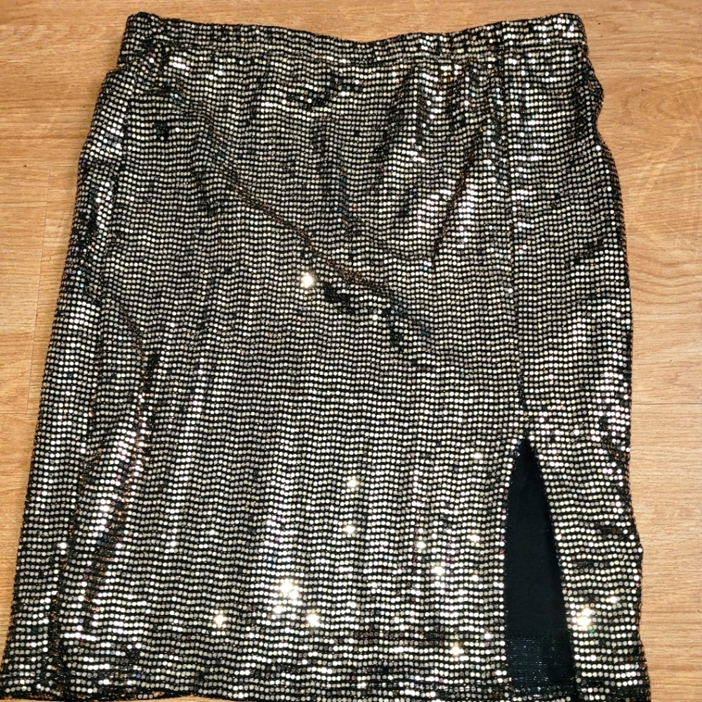 Gold Sequence a Ellen skirt